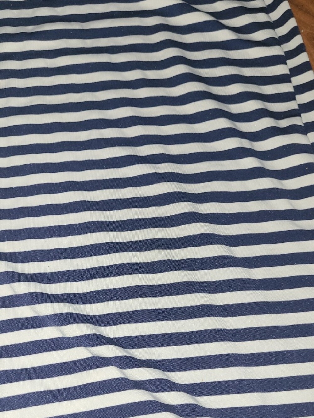 Ralph Lauren Navy & White Striped Racerback Swim Suit Cover Up Size L - Picture 7 of 7